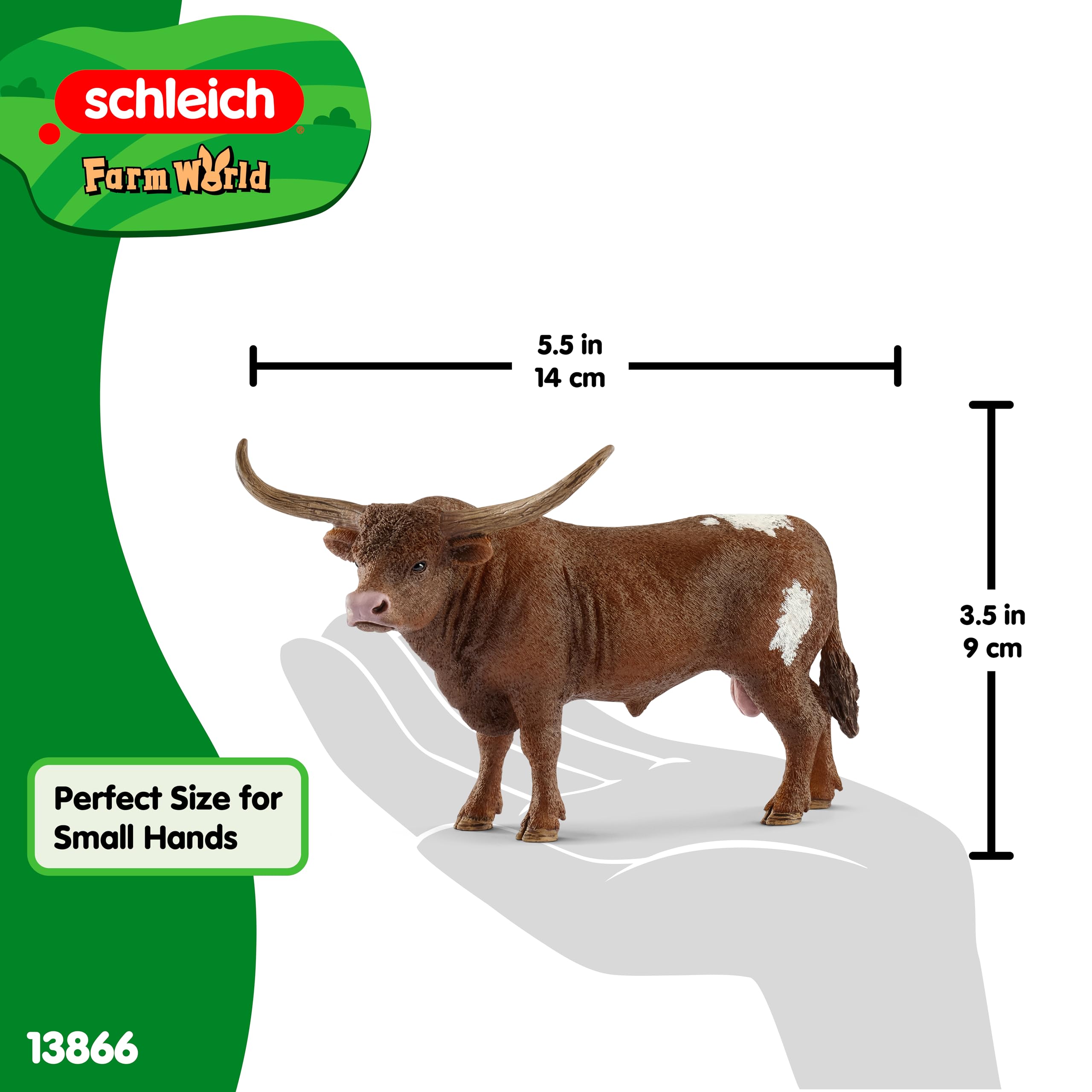 Schleich Farm World, Animal Figurine, Farm Toys for Boys and Girls